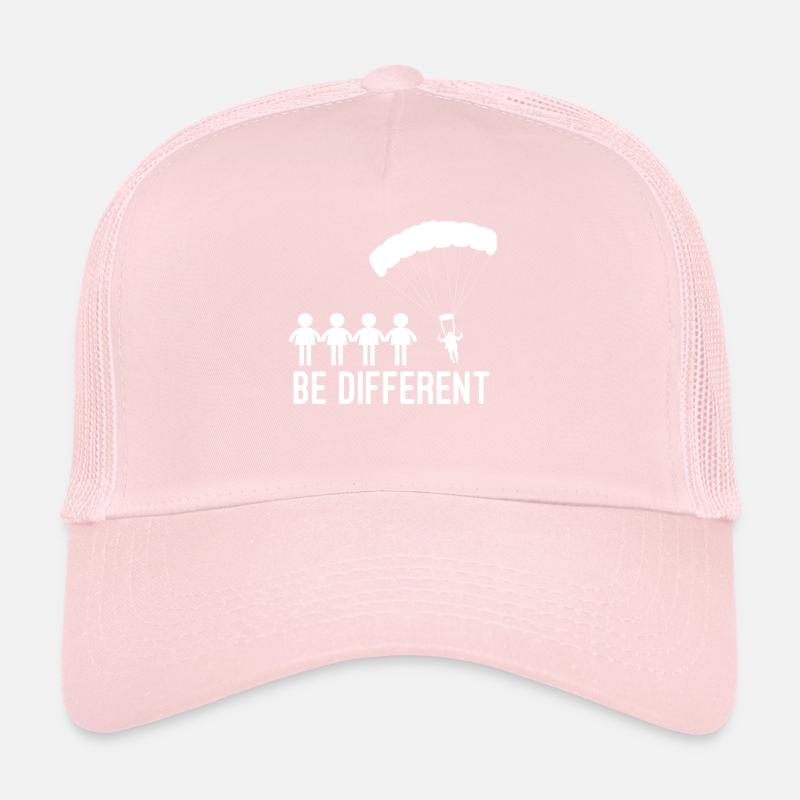 Parachutisme Soyez différent Casquette trucker 
