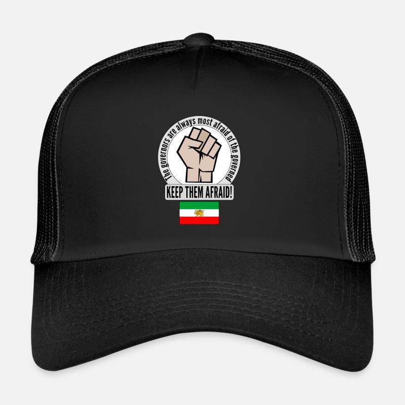 Iran - Clothes and items in support for the people Trucker Cap