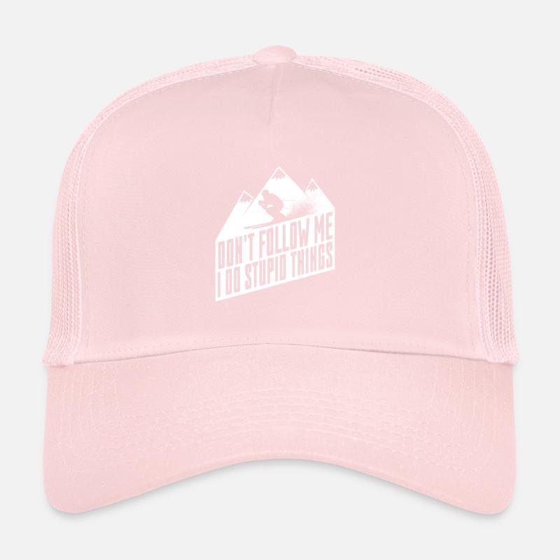 Ne me suivez pas, je fais des choses stupides Casquette trucker 