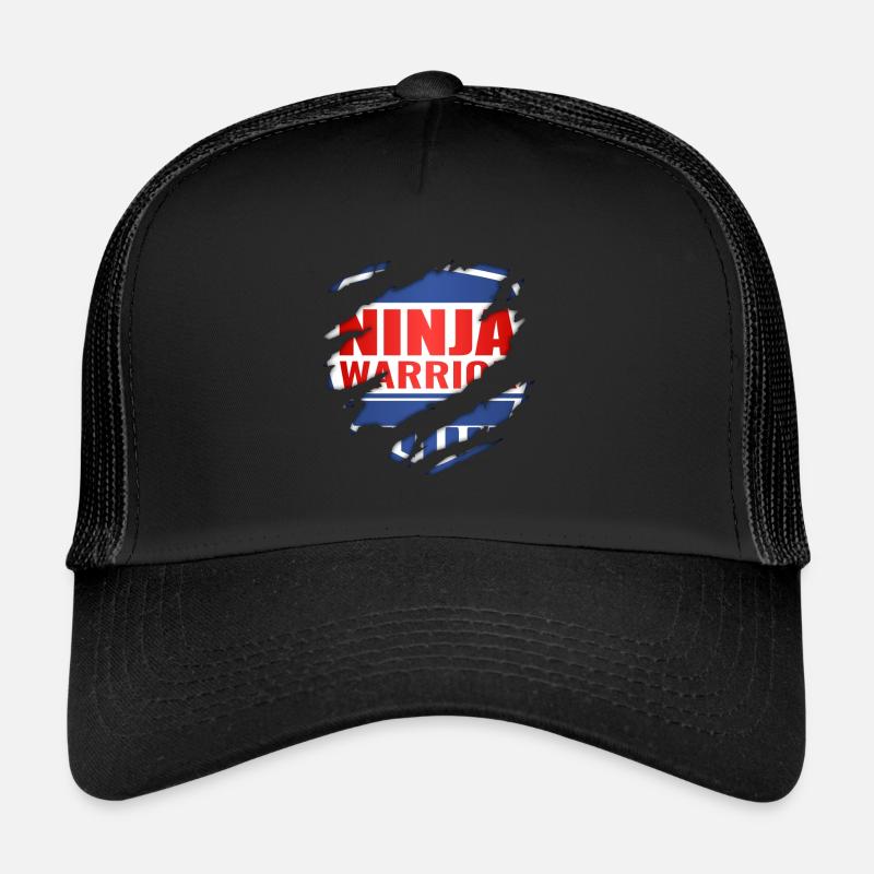 Ninja Warrior - Trucker Cap - black/black