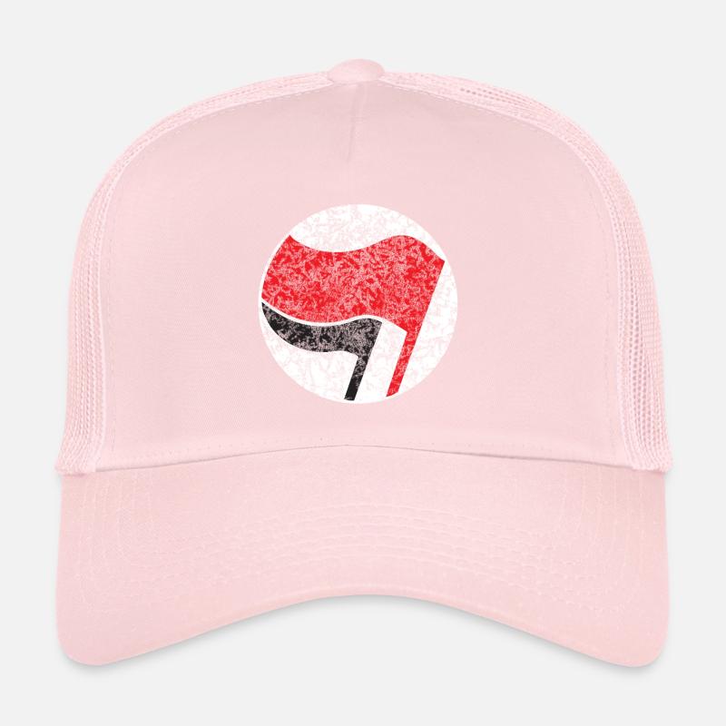 antifa flag left Trucker Cap