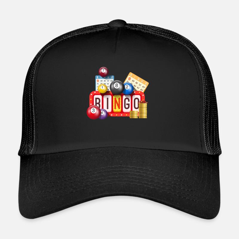 Bingo Geschenk Geschenkidee Trucker Cap