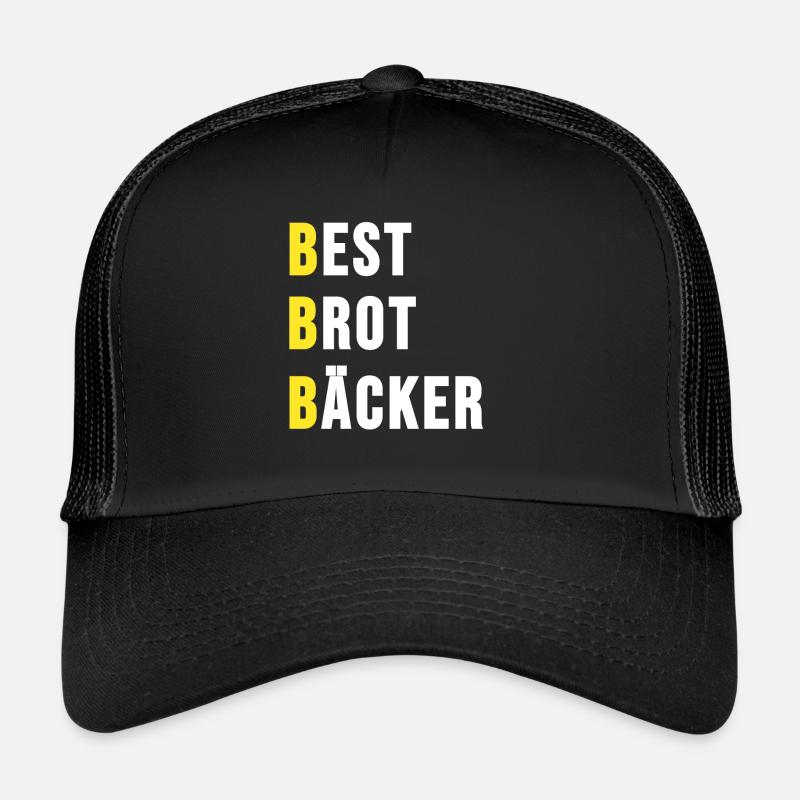 Bäcker Bäckerin Bester Brot Backstube Geschenk Trucker Cap