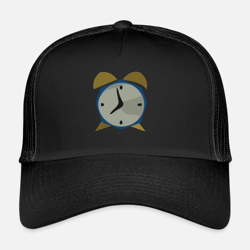 Uhr (Wecker) (Cartoon) Trucker Cap