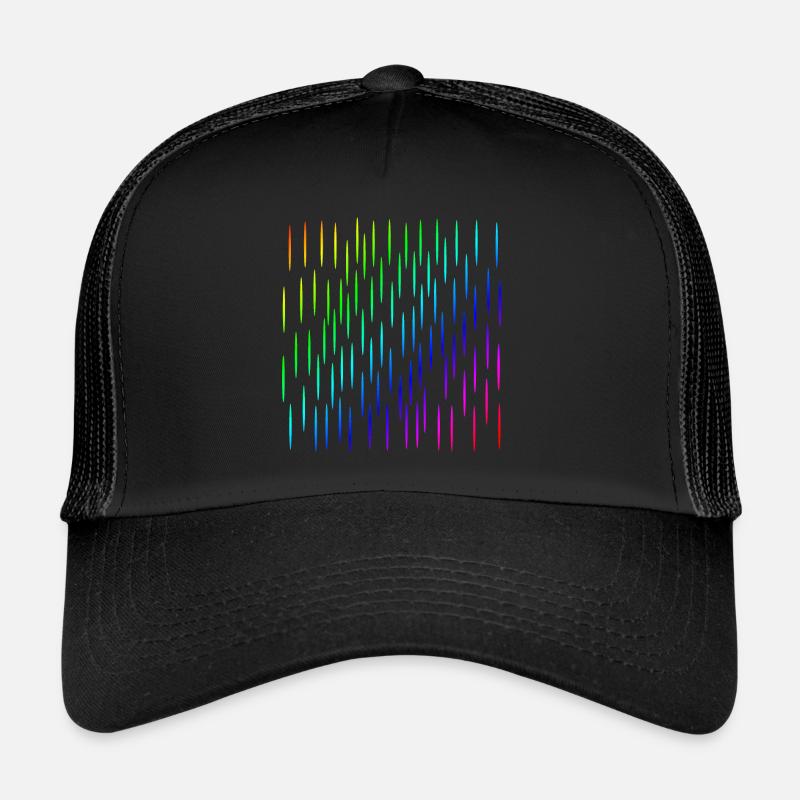 Bunte Streifen | Muster | Formen | Symbol Trucker Cap