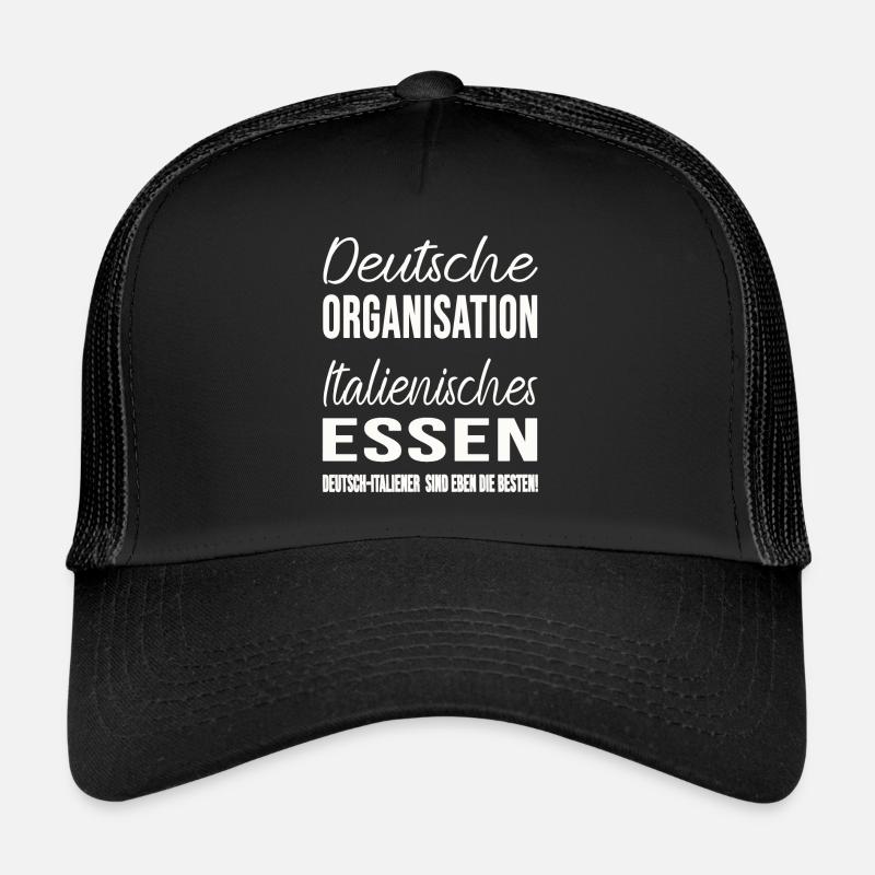 Funny German-Italian Italian gift Trucker Cap