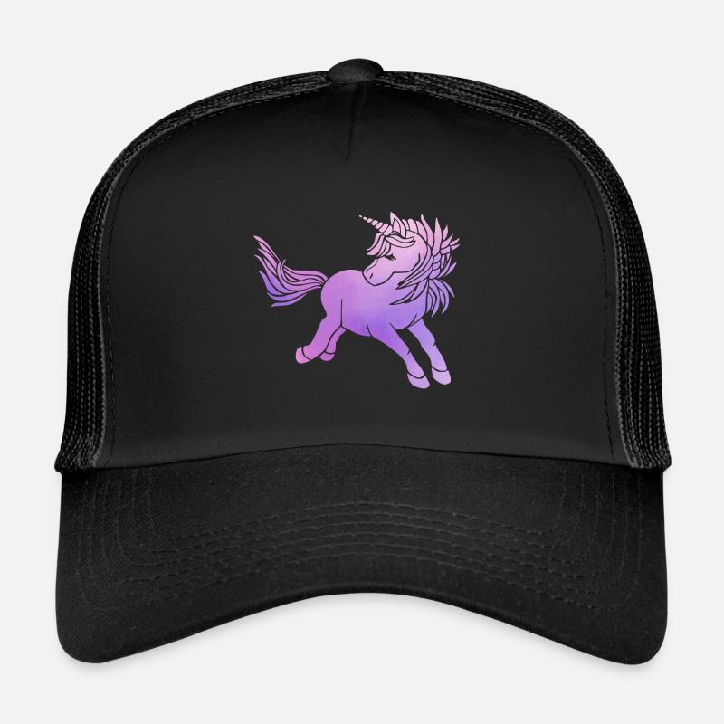 unicorn - Trucker Cap - black/black