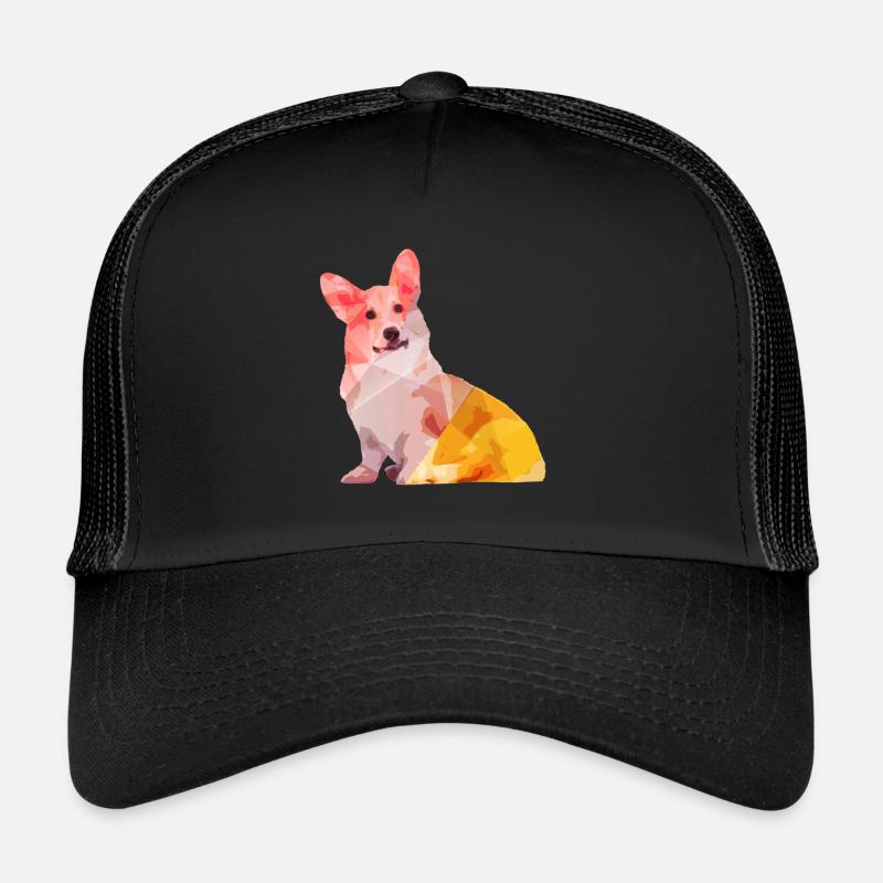 Corgi Abstract Casquette trucker 