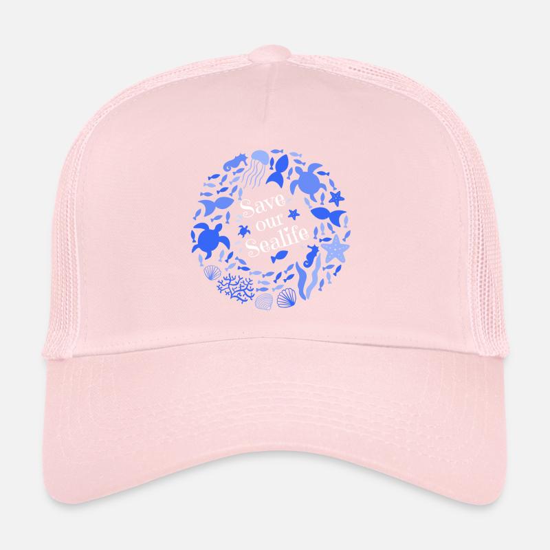 Ocean Pollution - Save Our Sealife Trucker Cap