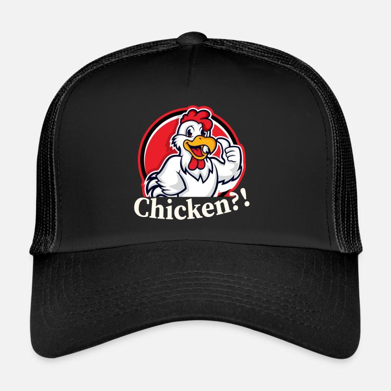 Poulet poulet - poulet - Casquette trucker  - noir/noir