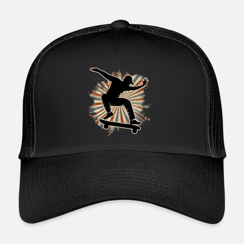 Skateboard Freestyle Trucker Cap
