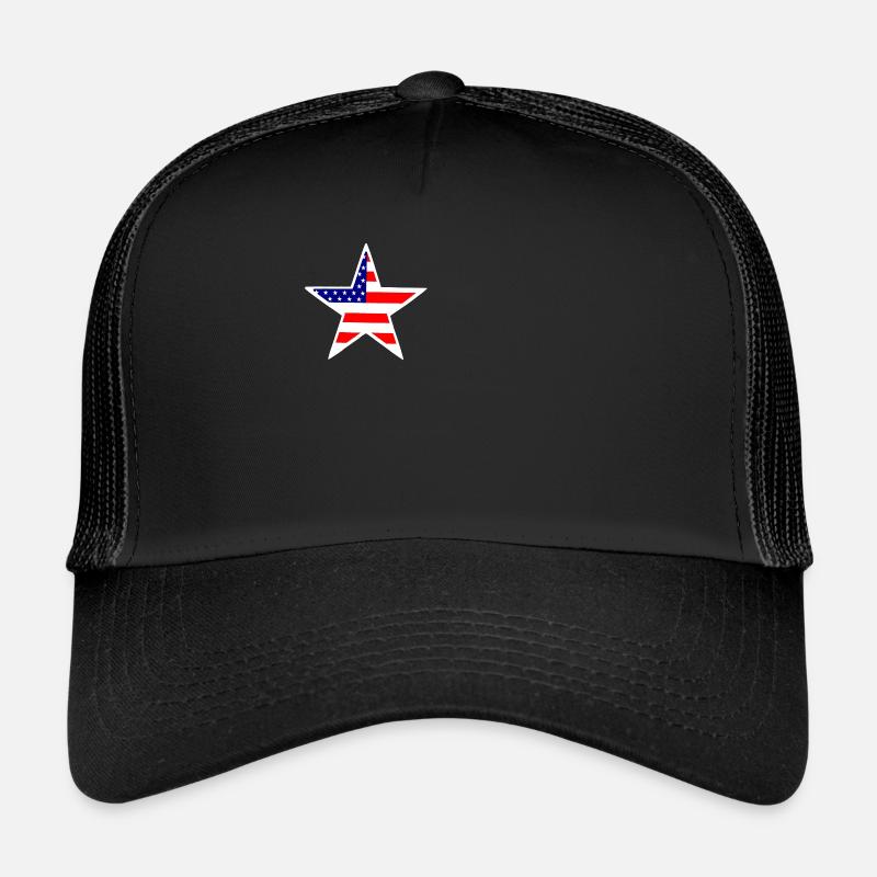 Étoile américaine Casquette trucker 
