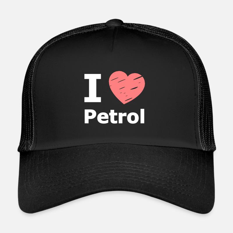 Ich liebe Benzin Trucker Cap