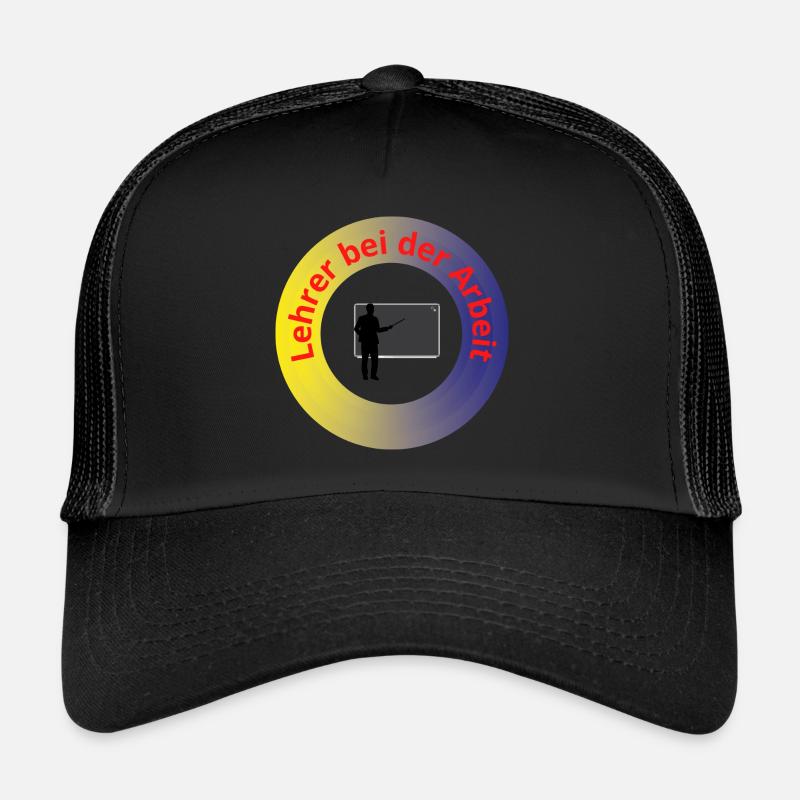 Lehrer bei der Arbeit Trucker Cap