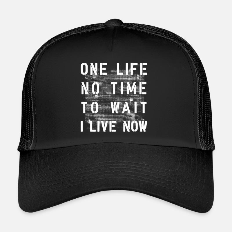 Pas le temps d’attendre en direct maintenant Casquette trucker 