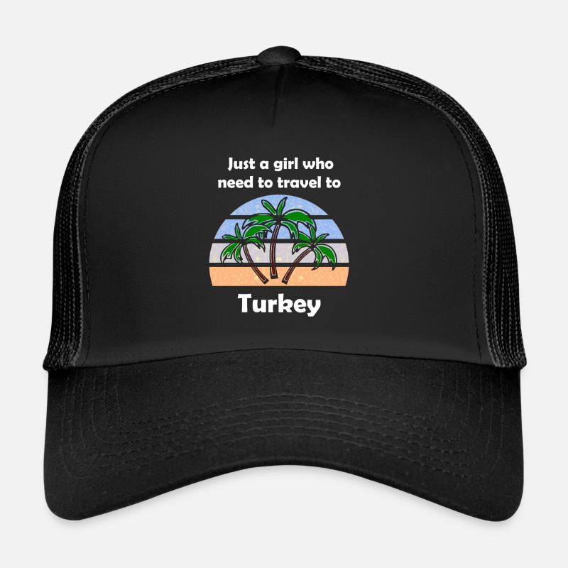 Tourist in Turkey Trucker Cap
