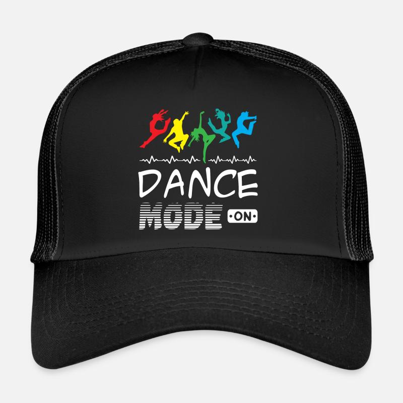 Dance Mode On - Trucker Cap - Schwarz/Schwarz