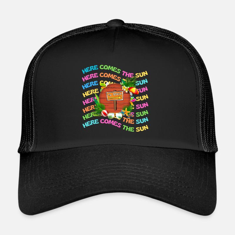 HIER KOMMT DER SONNENSTRAND Trucker Cap