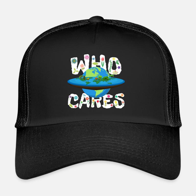 Planète Terre plate ou ronde Casquette trucker 