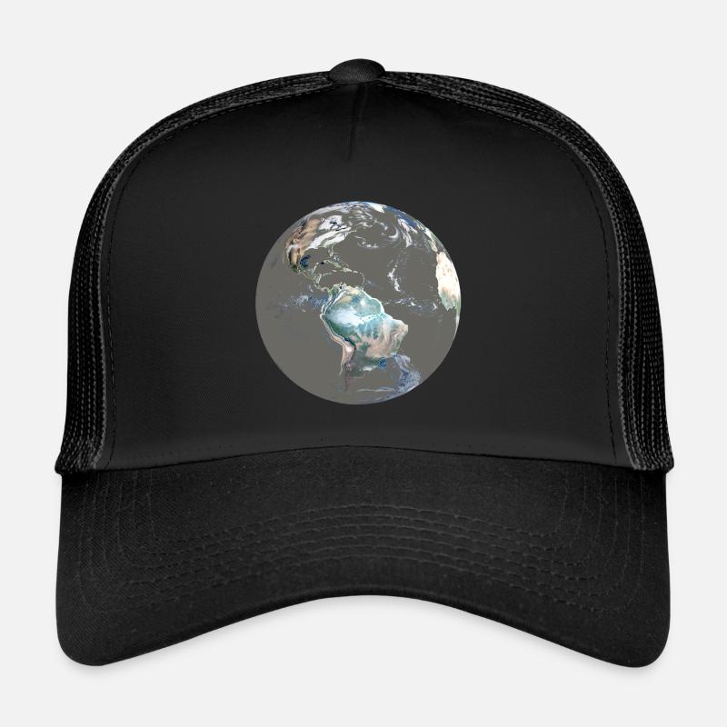 Blue Planet Goodbye, or Save the Earth! Now! Trucker Cap