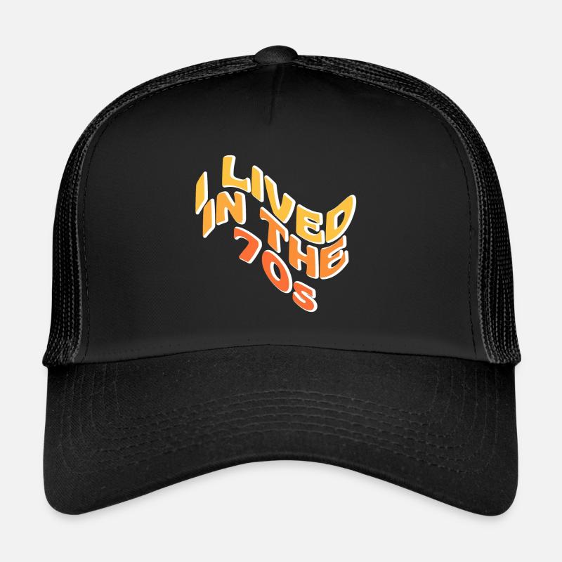 Ich lebte in den 70er Jahren Trucker Cap