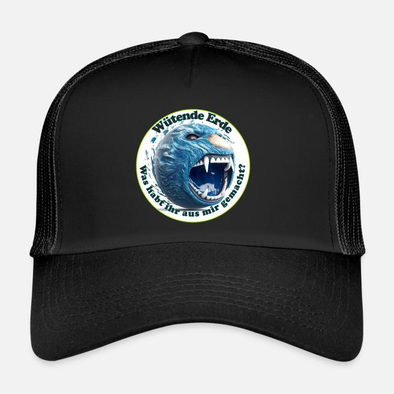 If the earth could scream Trucker Cap