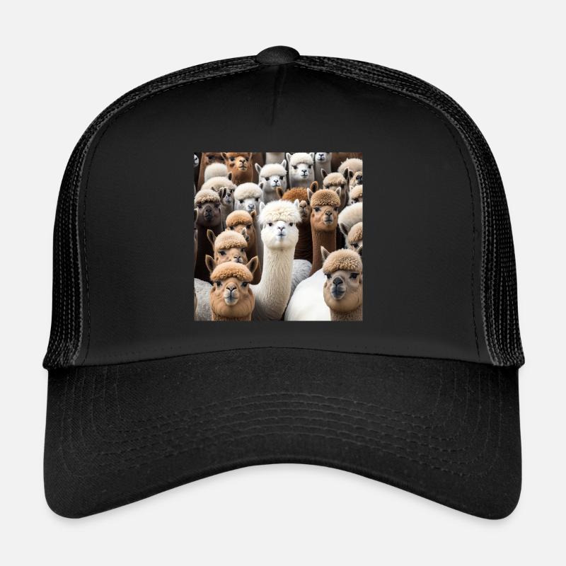 Modèle d’alpagas Casquette trucker 