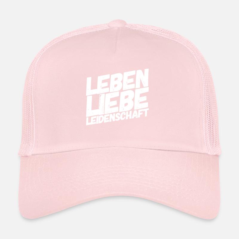 ich will alles im Leben Trucker Cap