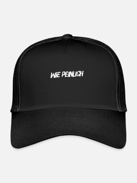 das ist mir peinlich - Trucker Cap - Schwarz/Schwarz