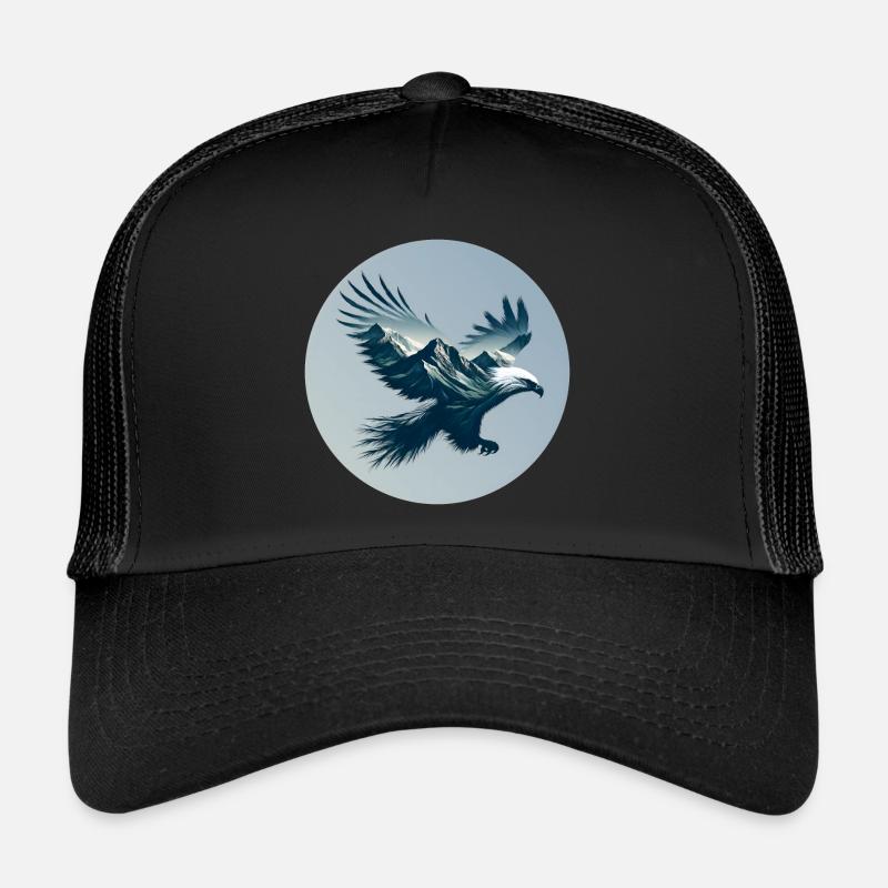 Adler - Montagnes et forêts Casquette trucker 