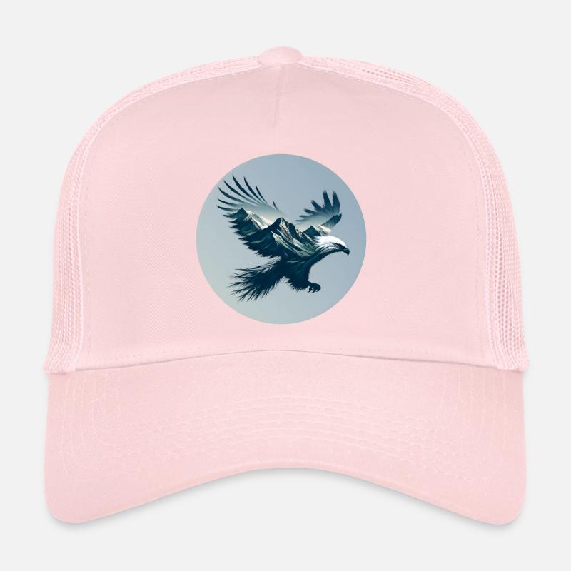 Adler - Montagnes et forêts Casquette trucker 