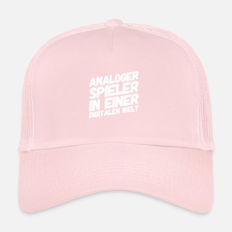 Lecteur analogique Casquette trucker 