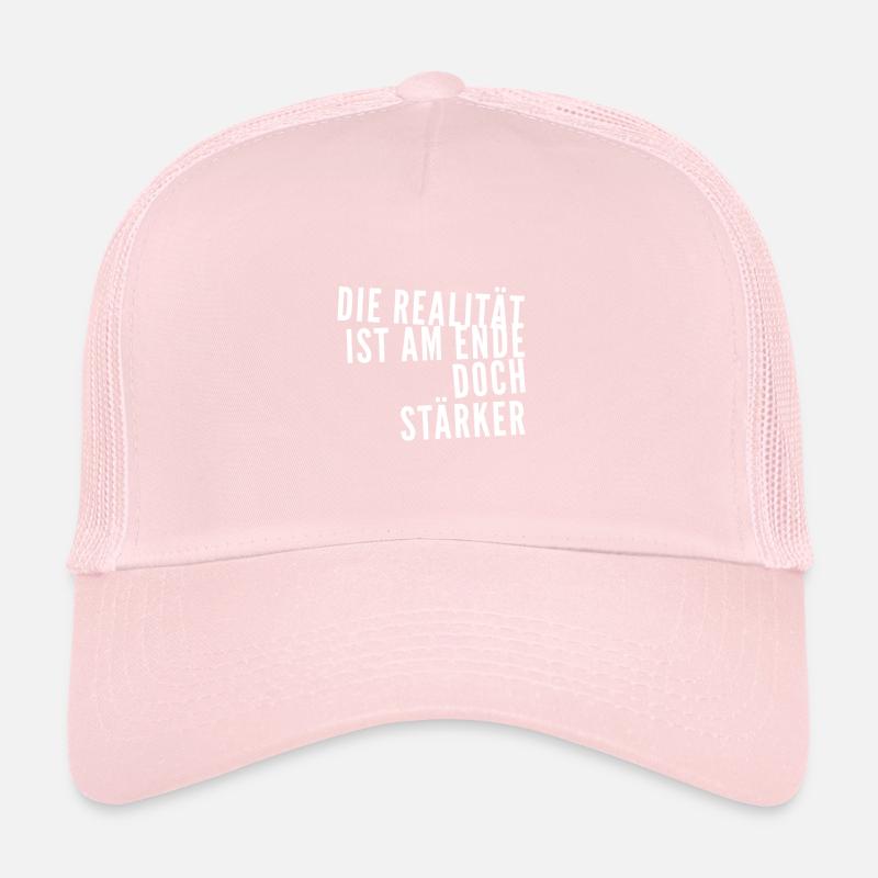 La réalité est plus forte Casquette trucker 