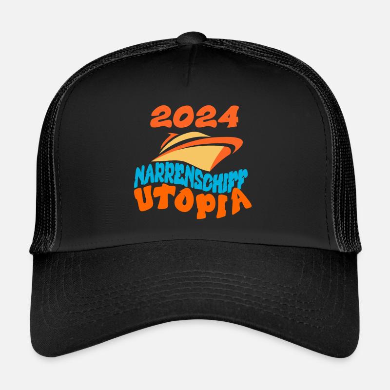Ship of Fools Utopia, citation d’autruche Casquette trucker 