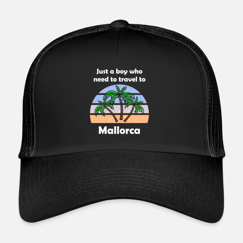 Vacances sur l’île de Majorque Casquette trucker 