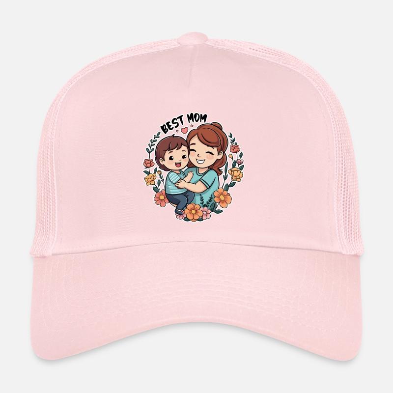 Best Mom Trucker Cap
