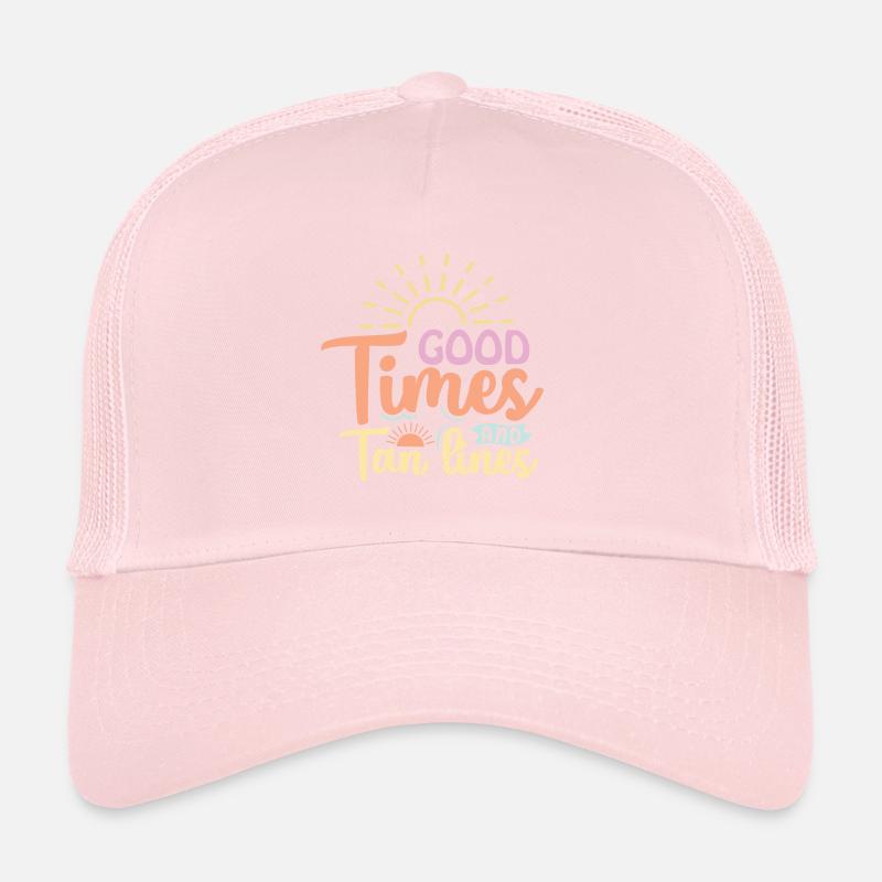 Good Times and Tan Lines Trucker Cap