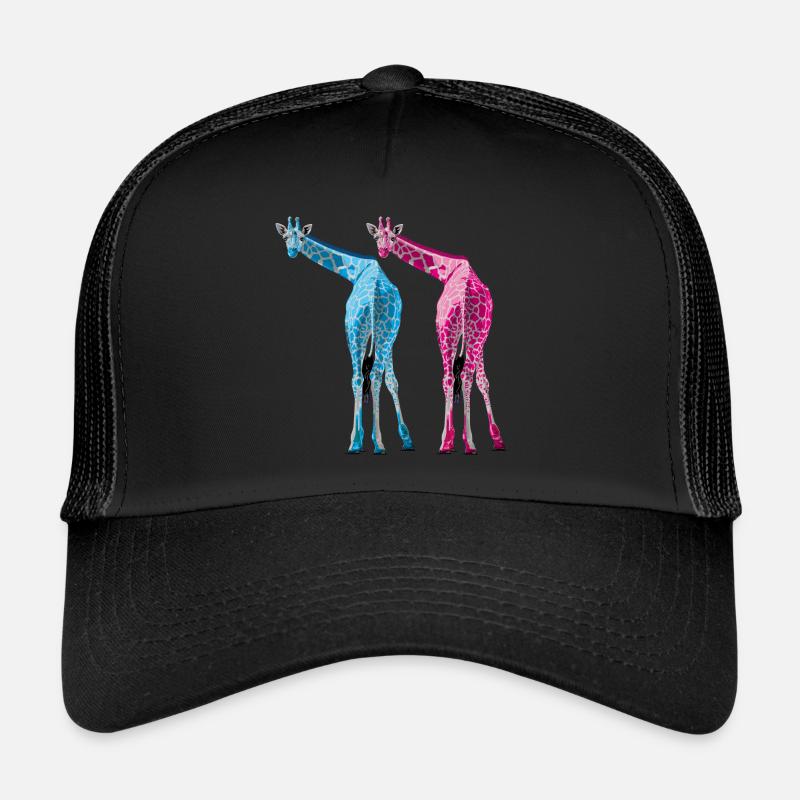 Giraffes let it rip Trucker Cap