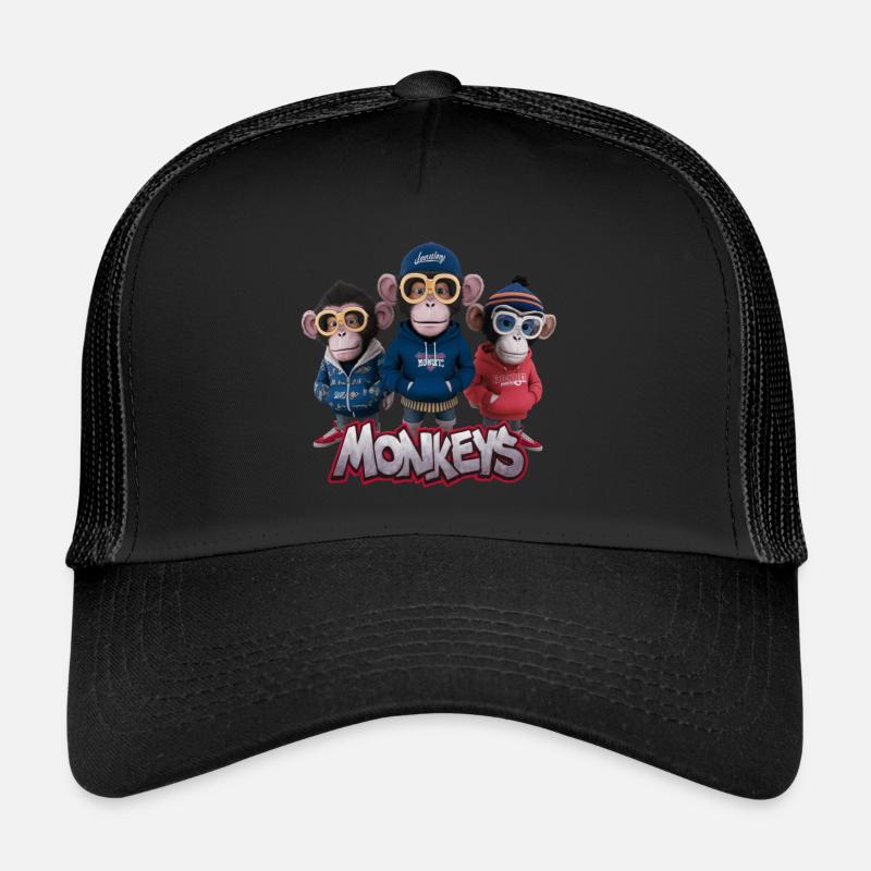 Monkeys 5 Casquette trucker 