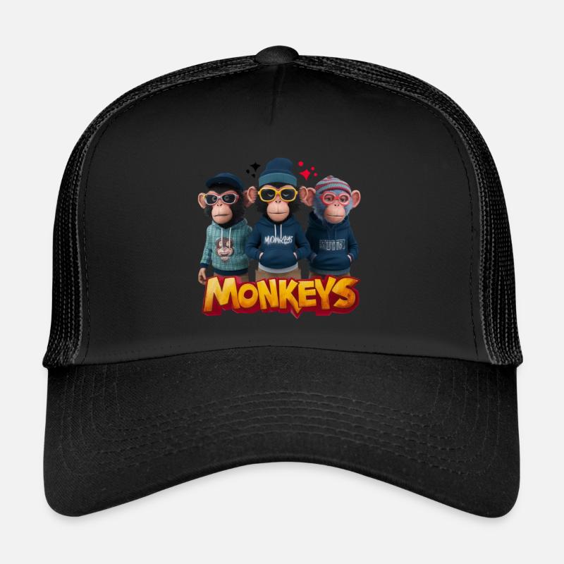 Monkeys 2 Casquette trucker 