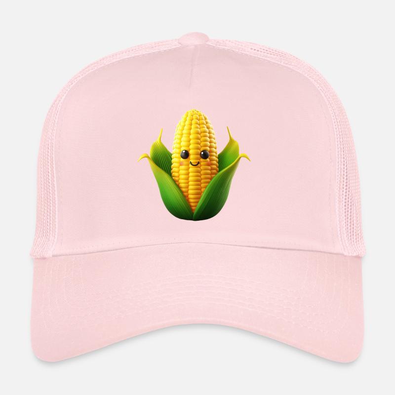 Maïs en épi Maïs Kawaii Casquette trucker 