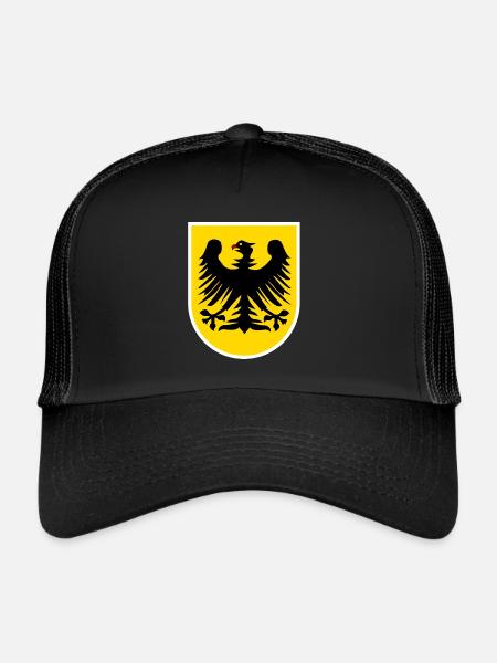 Chez soi en Allemagne - Casquette trucker  - noir/noir - Devant