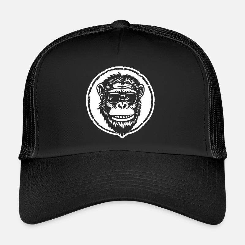 Singe Visage de Singe Casquette trucker 