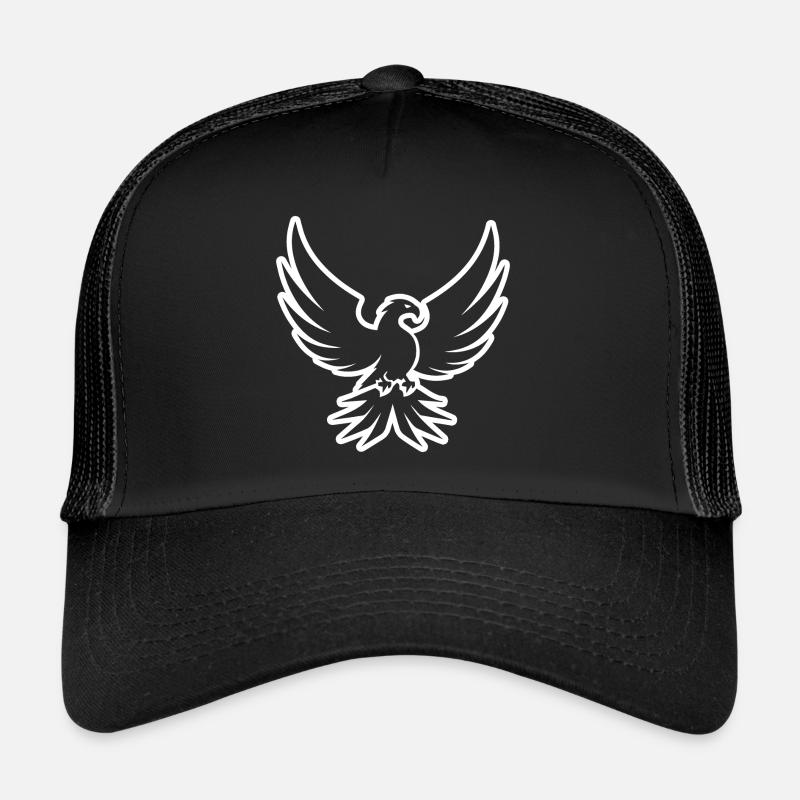 Aigle Tête d’aigle Casquette trucker 