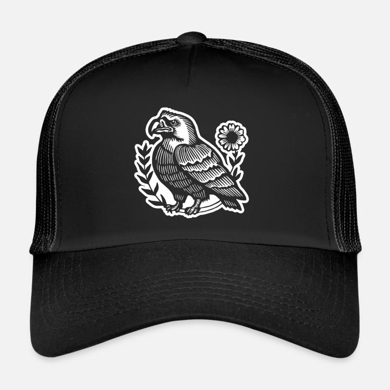 Aigle Tête d’aigle Casquette trucker 