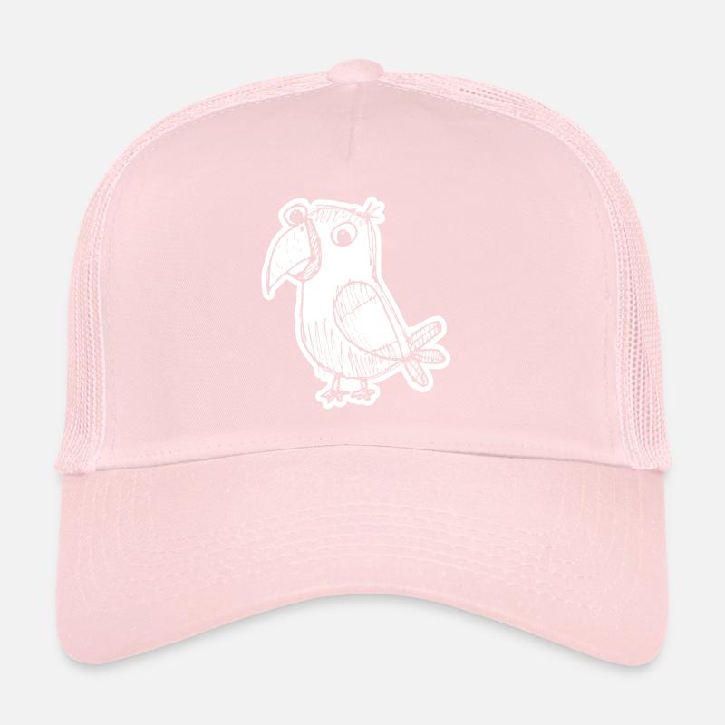 Perroquet oiseau Casquette trucker 
