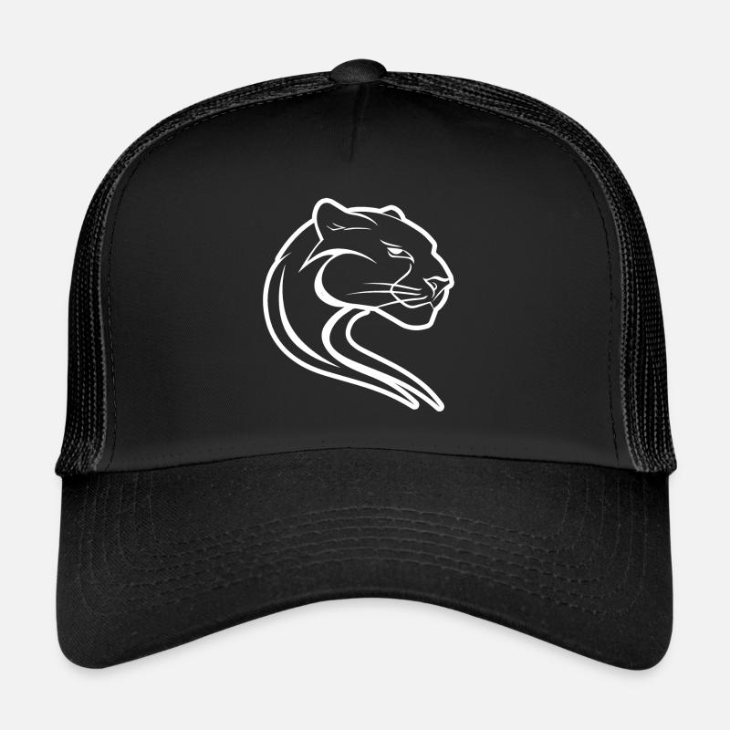 Panther - Trucker Cap - black/black