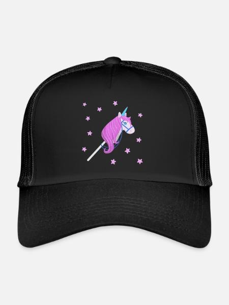 Dada - Casquette trucker  - noir/noir - Devant