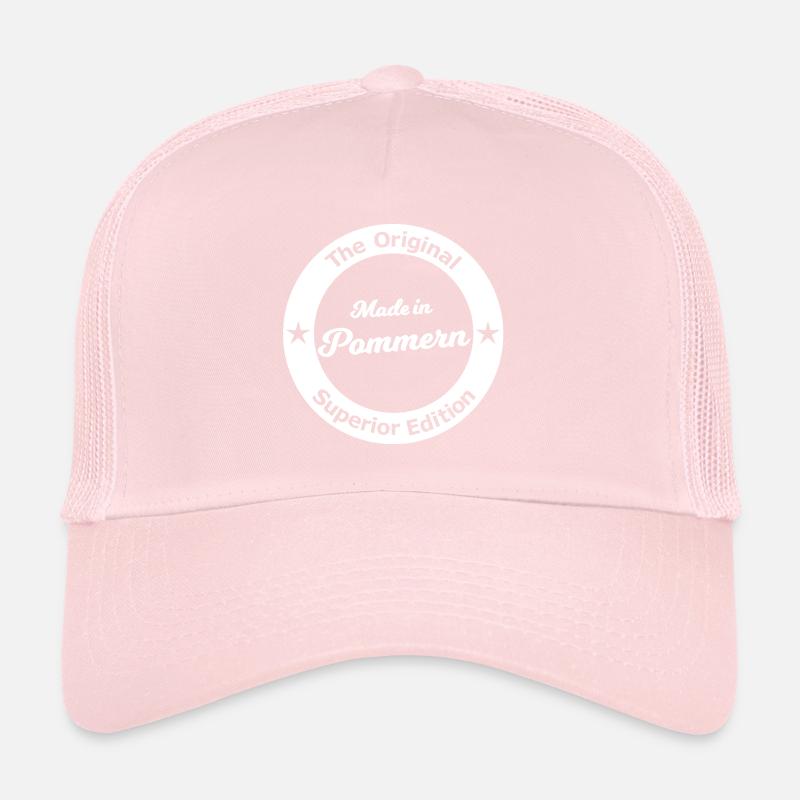 Le mal du pays pour la Poméranie Casquette trucker 