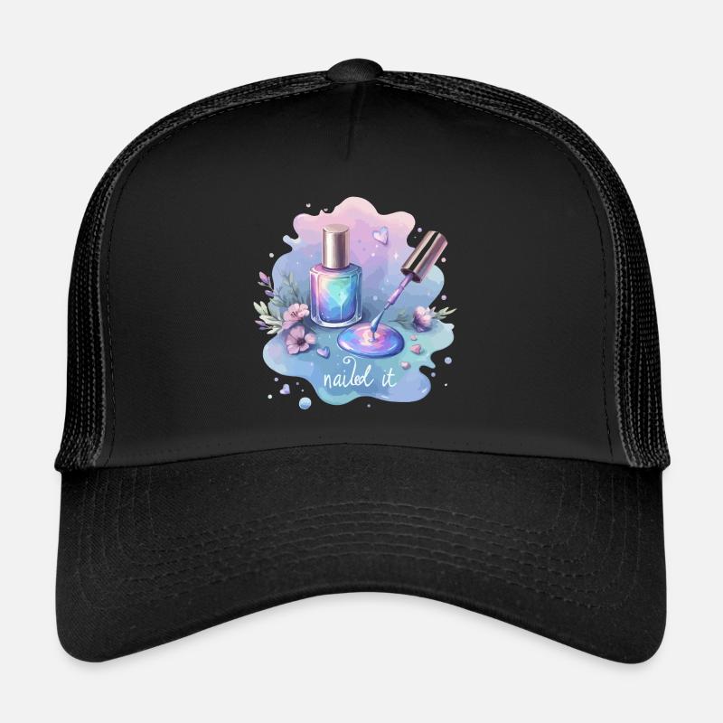 Nailed it Nail Polish Nail Salon Trucker Cap